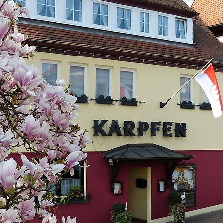 Hotel & Restaurant Zum Karpfen Obernburg am Main Exterior foto